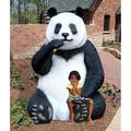 Design Toscano Fantong Oversized Giant Panda Bear Statue with Paw Seat NE160039